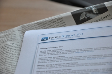 Print van A4 Farmanieuws.net
